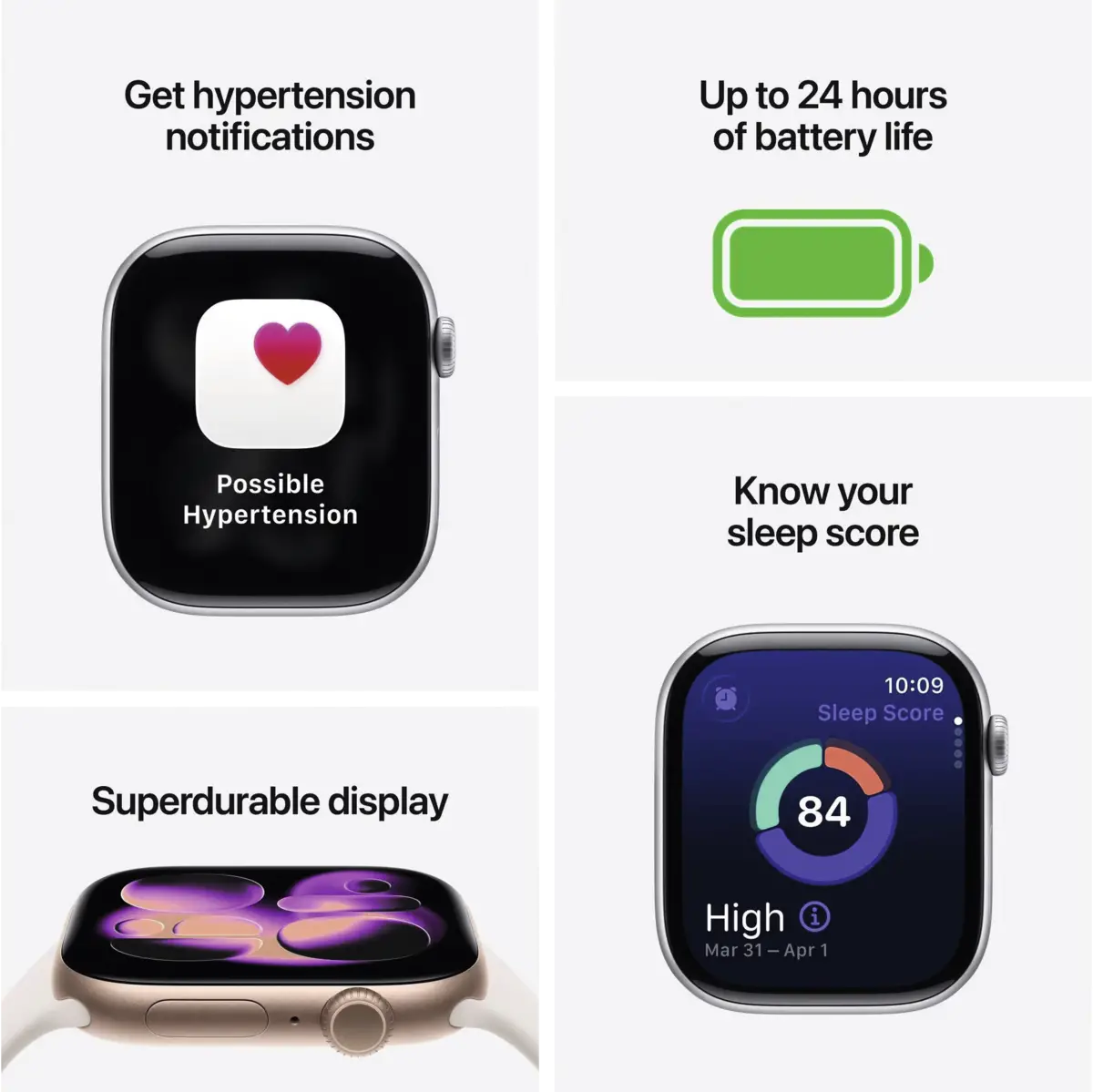 Watch Series 11 GPS, 42mm, Alu, Gr. M/L