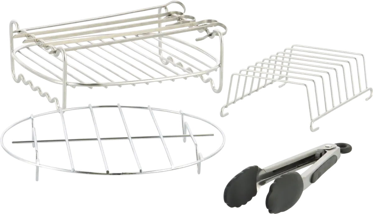 Connect Airfryer accessories 4-delige grillset