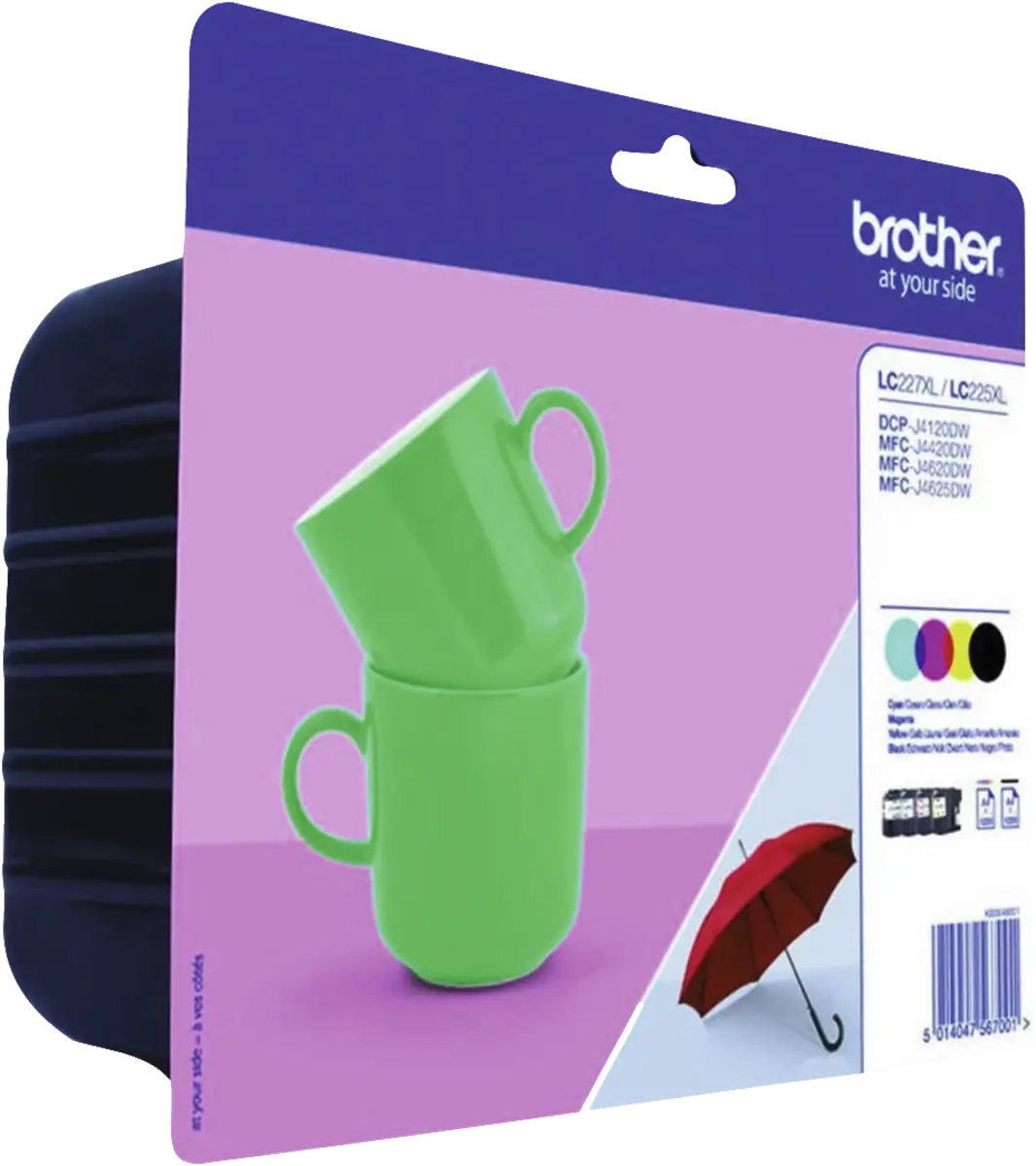 LC227 xl ink multi bcmy bls