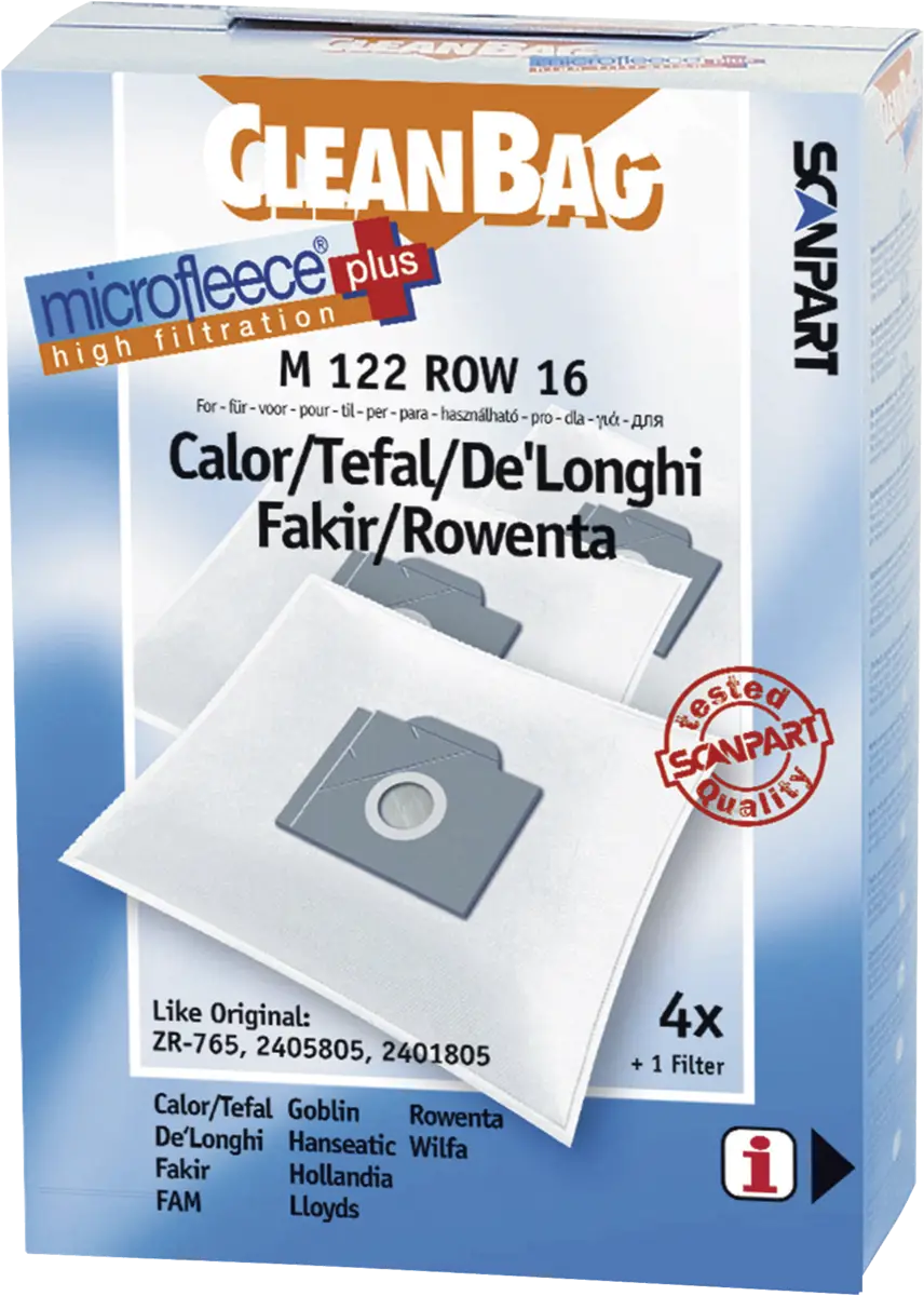 2682209122 Stofzak Rowenta RB01-33 ZR765