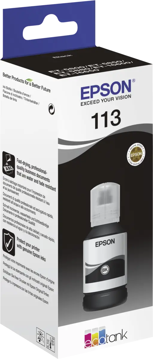Epson 113 EcoTank inkt 127ml