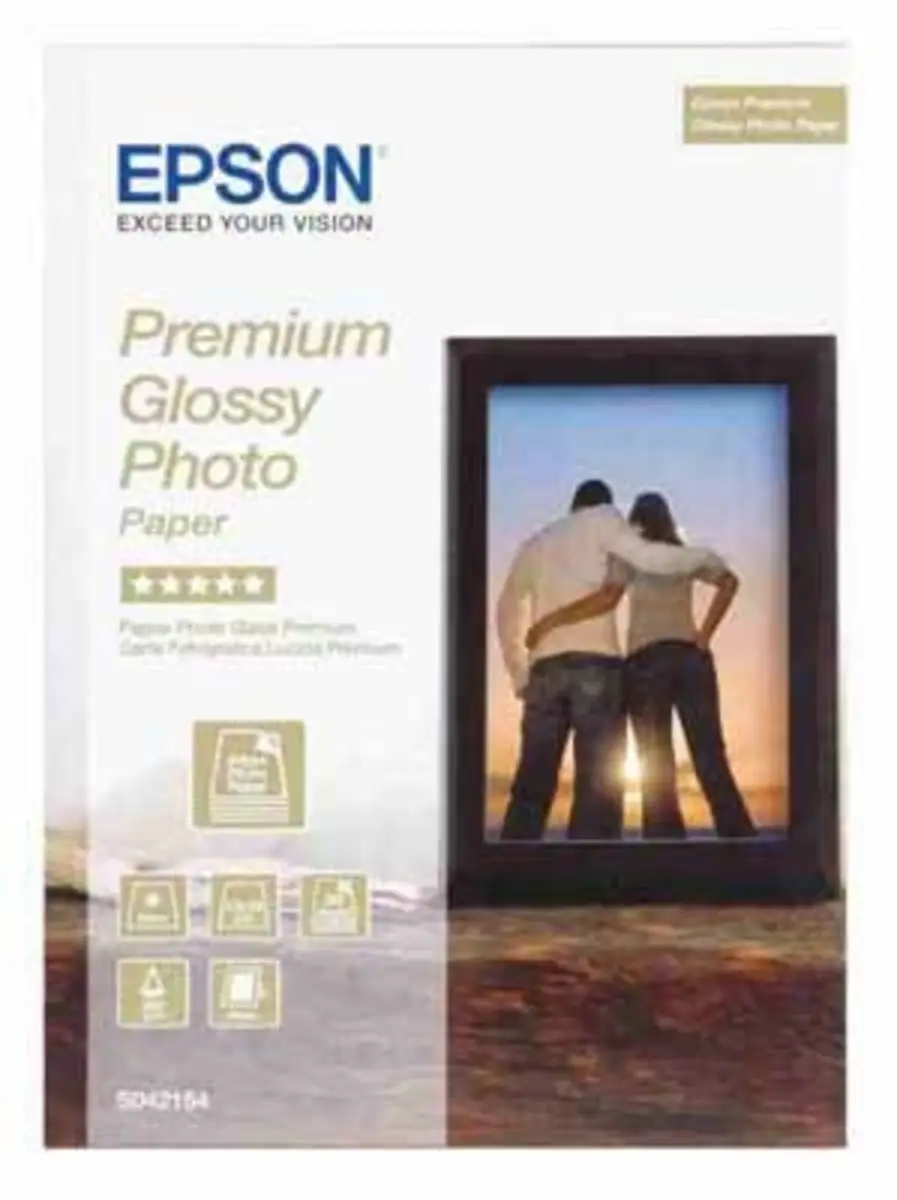 S042154 Premium Glossy Photo Paper 13x18