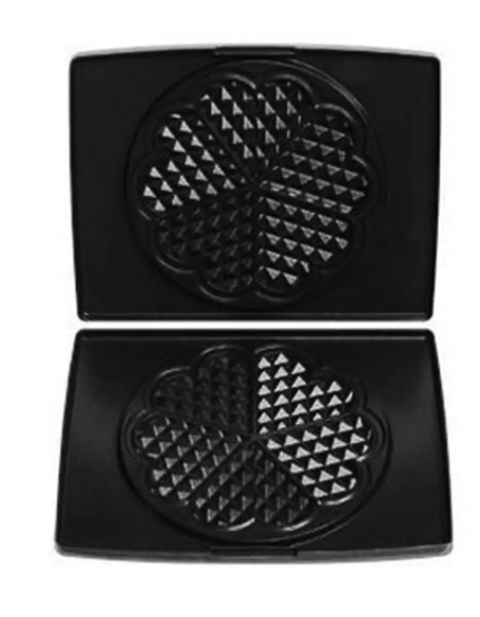 Set bakplaten Hartjeswafels