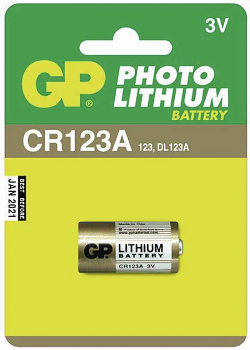 GP FOTOBATT. LITH. DL123A 3V