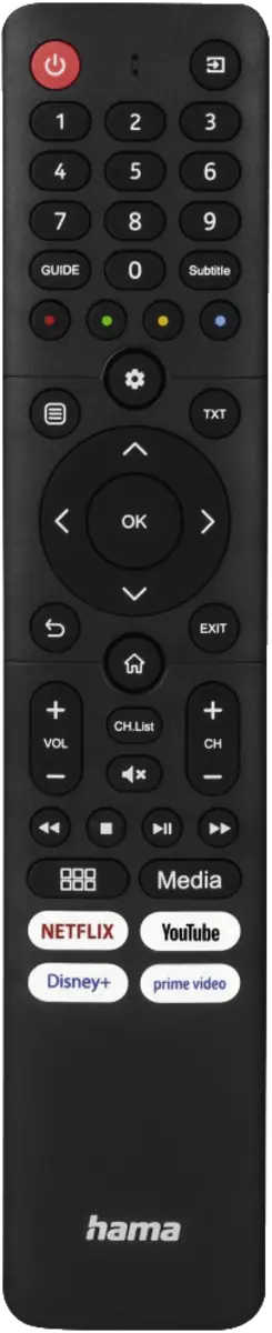 Universele afstandsbediening Hisense tv's, IR, lerend