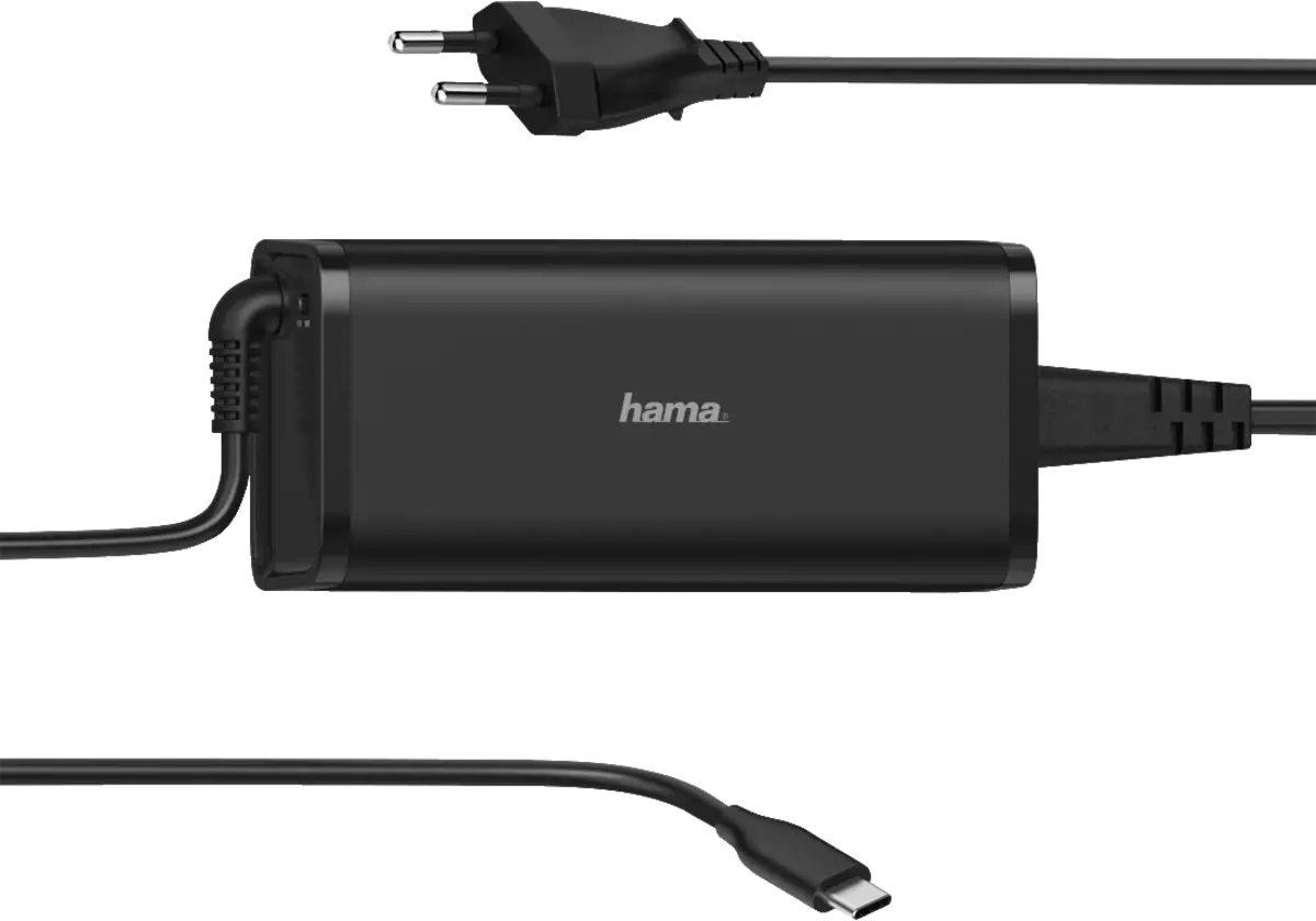 200007 USB-C-notebook-netadapter, Power Delivery (PD), 5-20V