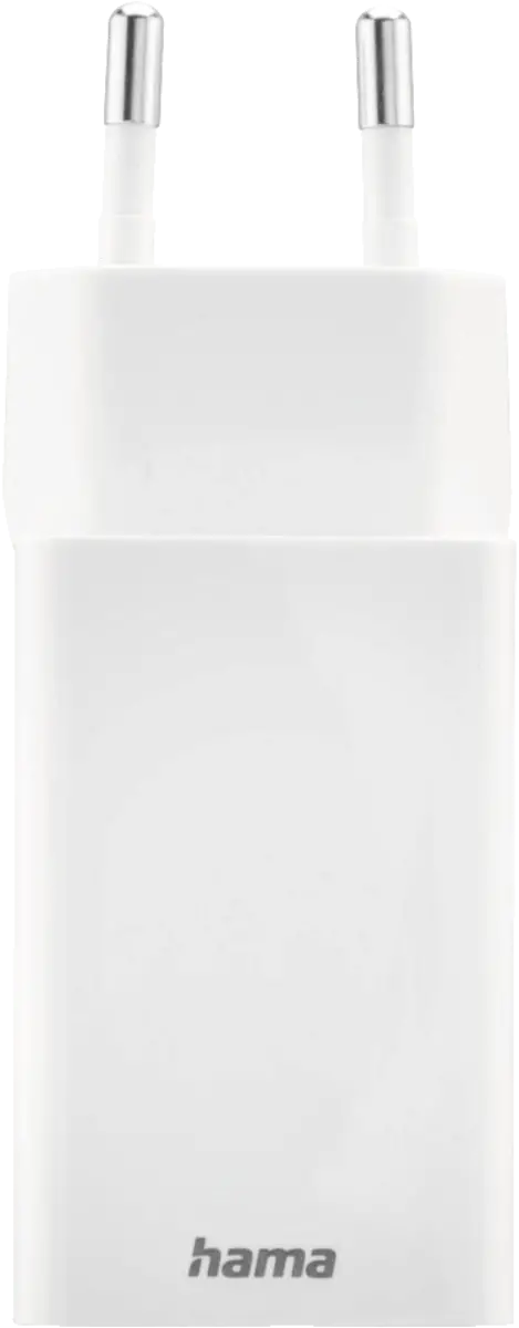 Snellader, 1x USB-C PD, 1x USB-A QC, mini-oplader, 45 W