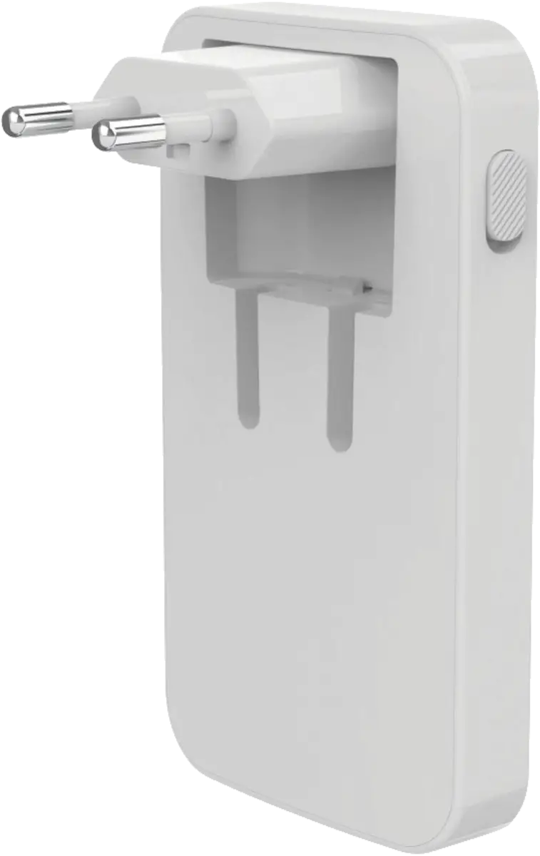 Snellader, 2x USB-C, 1x USB-A, PD, 65 W, inklapbaar