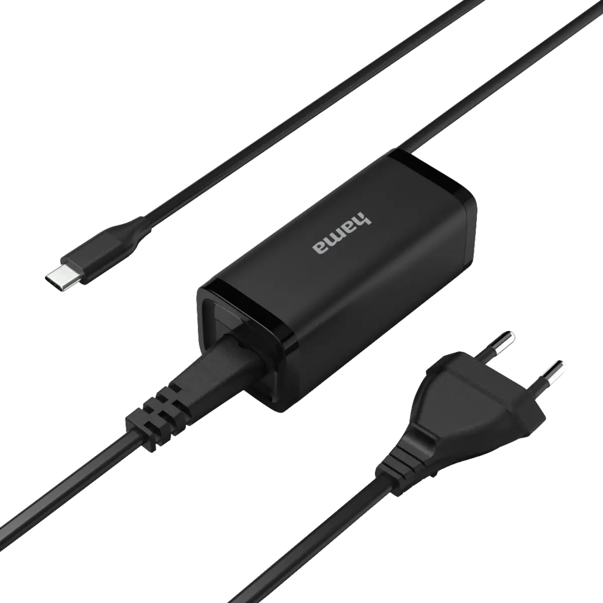 Universele USB-C-notebook-netadapter, GaN, Power Delivery