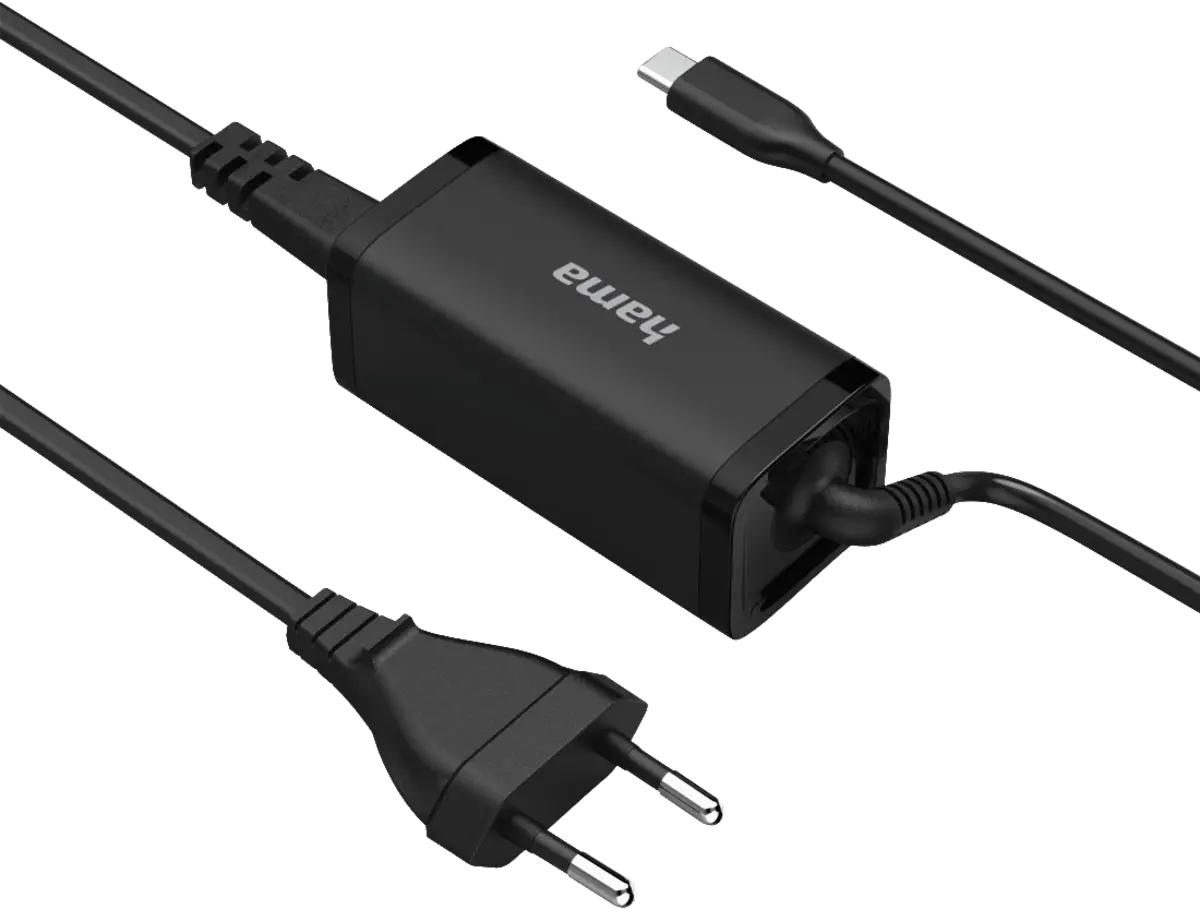 Universele USB-C-notebook-netadapter, GaN, Power Delivery