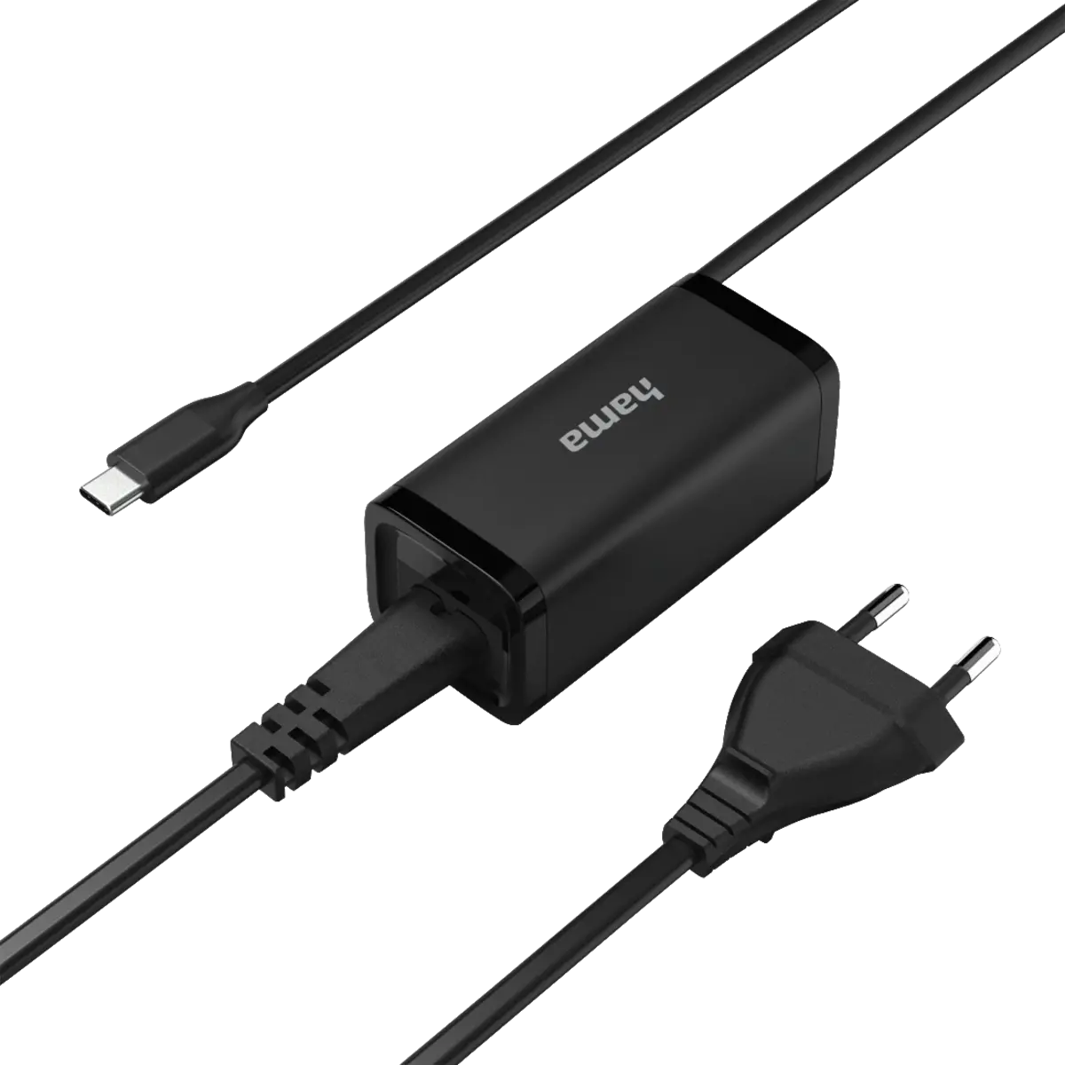 Universele USB-C-notebook-netadapter, GaN, Power Delivery
