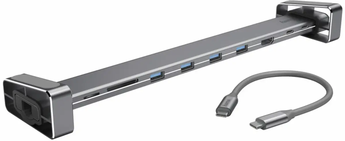 200103 USB-C-Docking-Station, 9 Ports