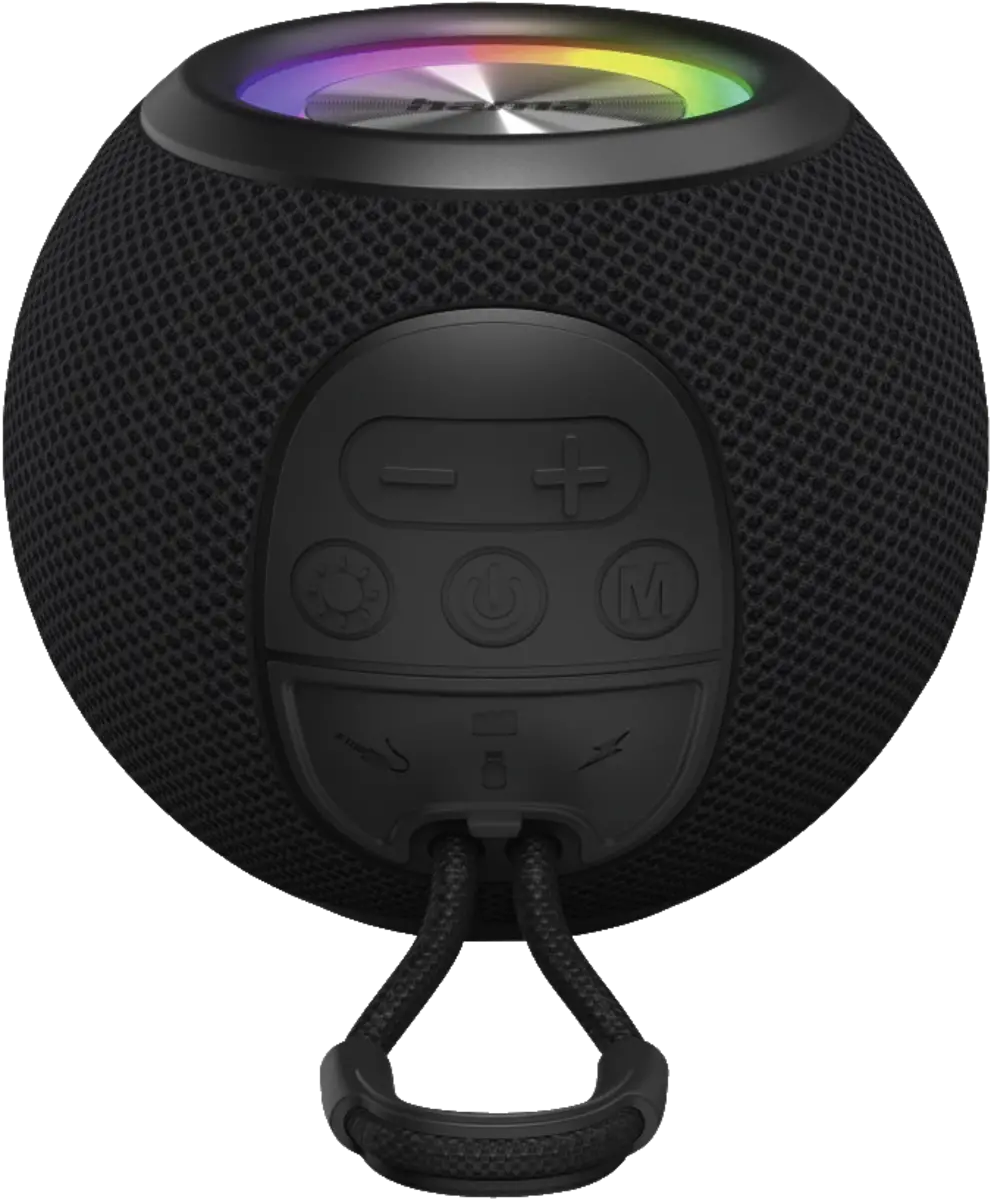 Bluetooth luidspreker Ball Shape Speaker, 5 licht-modi, 5W