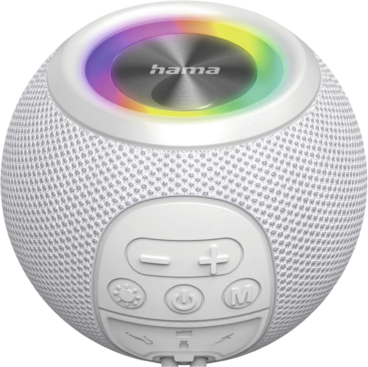 Bluetooth luidspreker Ball Shape Speaker, 5 licht-modi, 5W