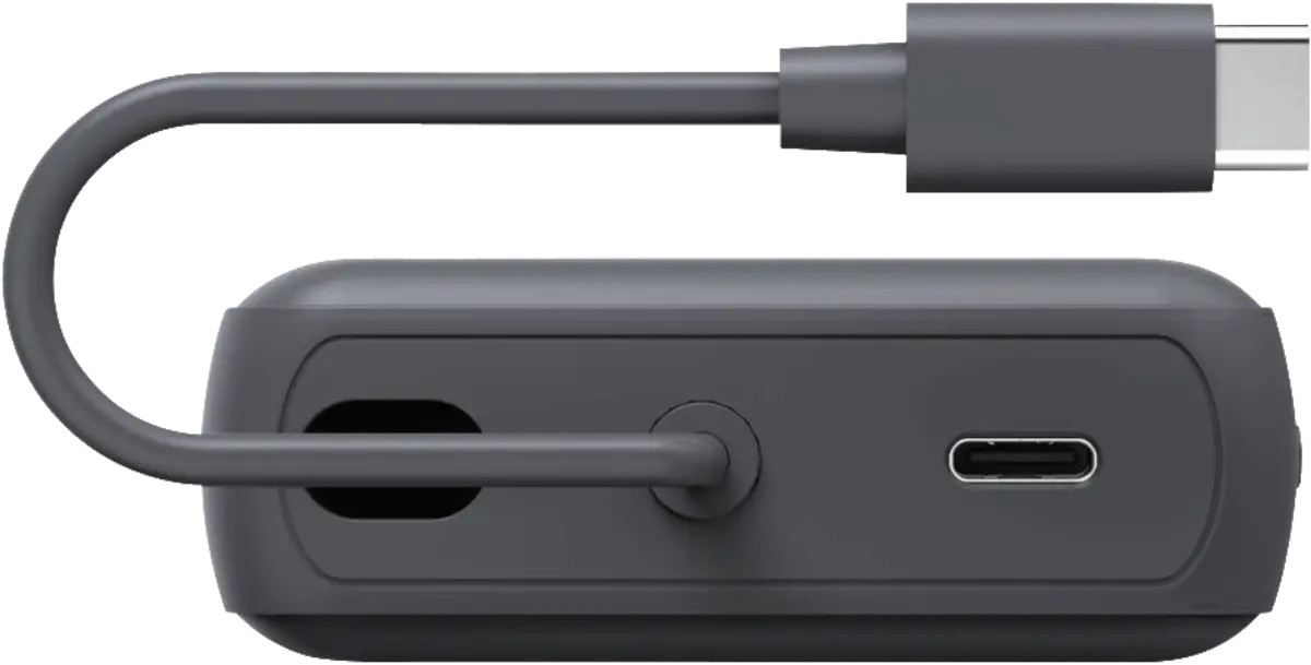 Power Pack Travel met kabel, 10000mAh, 2 uitgangen: 2x USB-C