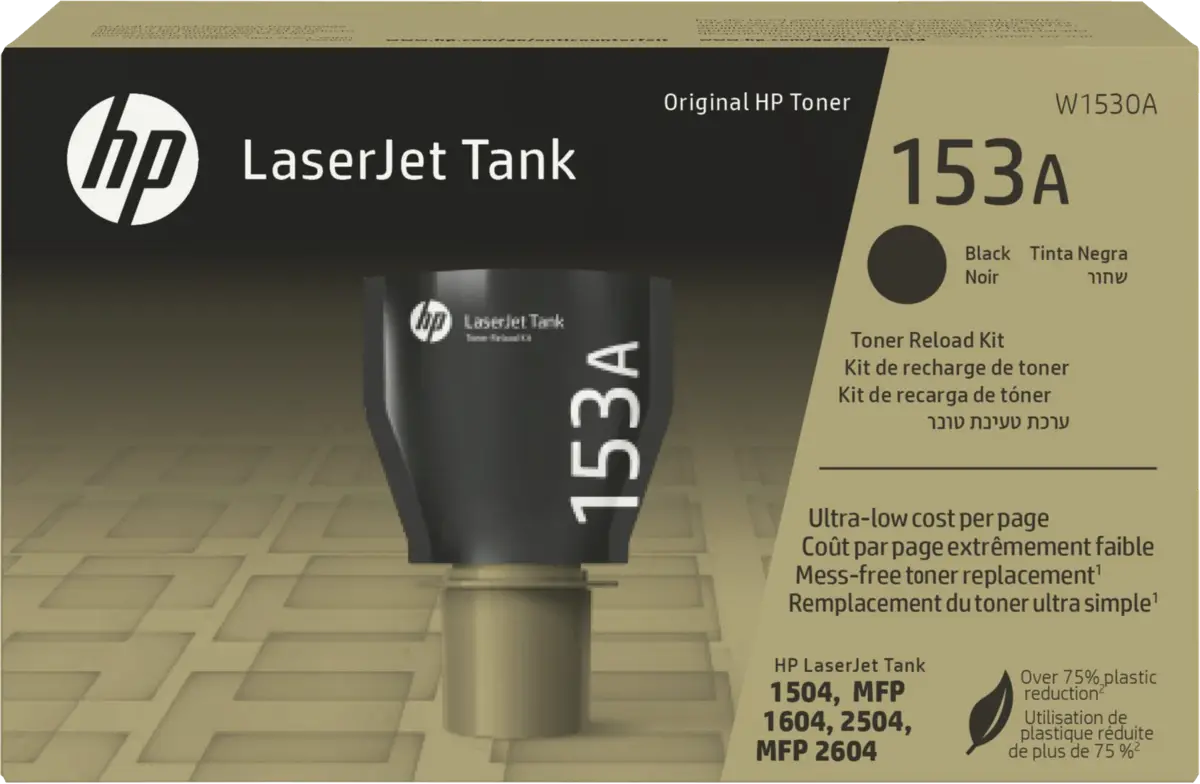 153A tank toner reload kit