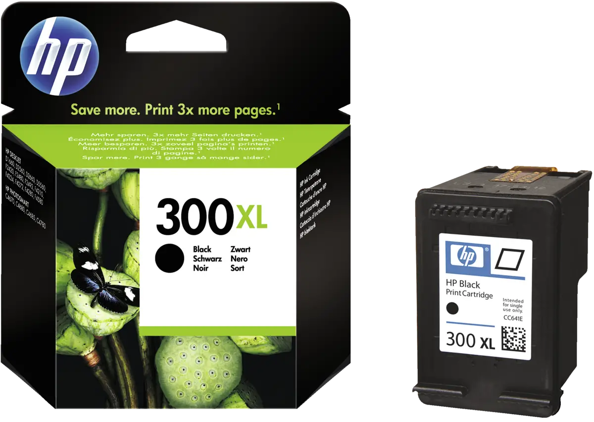 HP 300 xl ink black