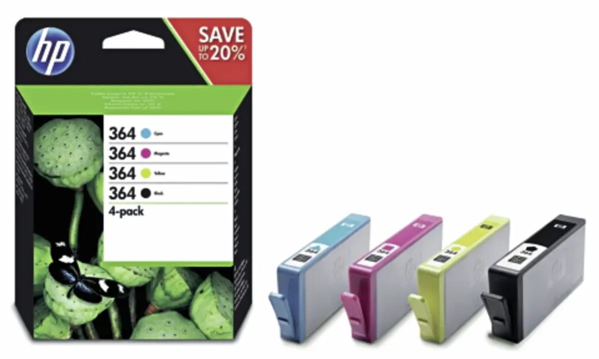 HP 364 ink multi 4pack bkcmy