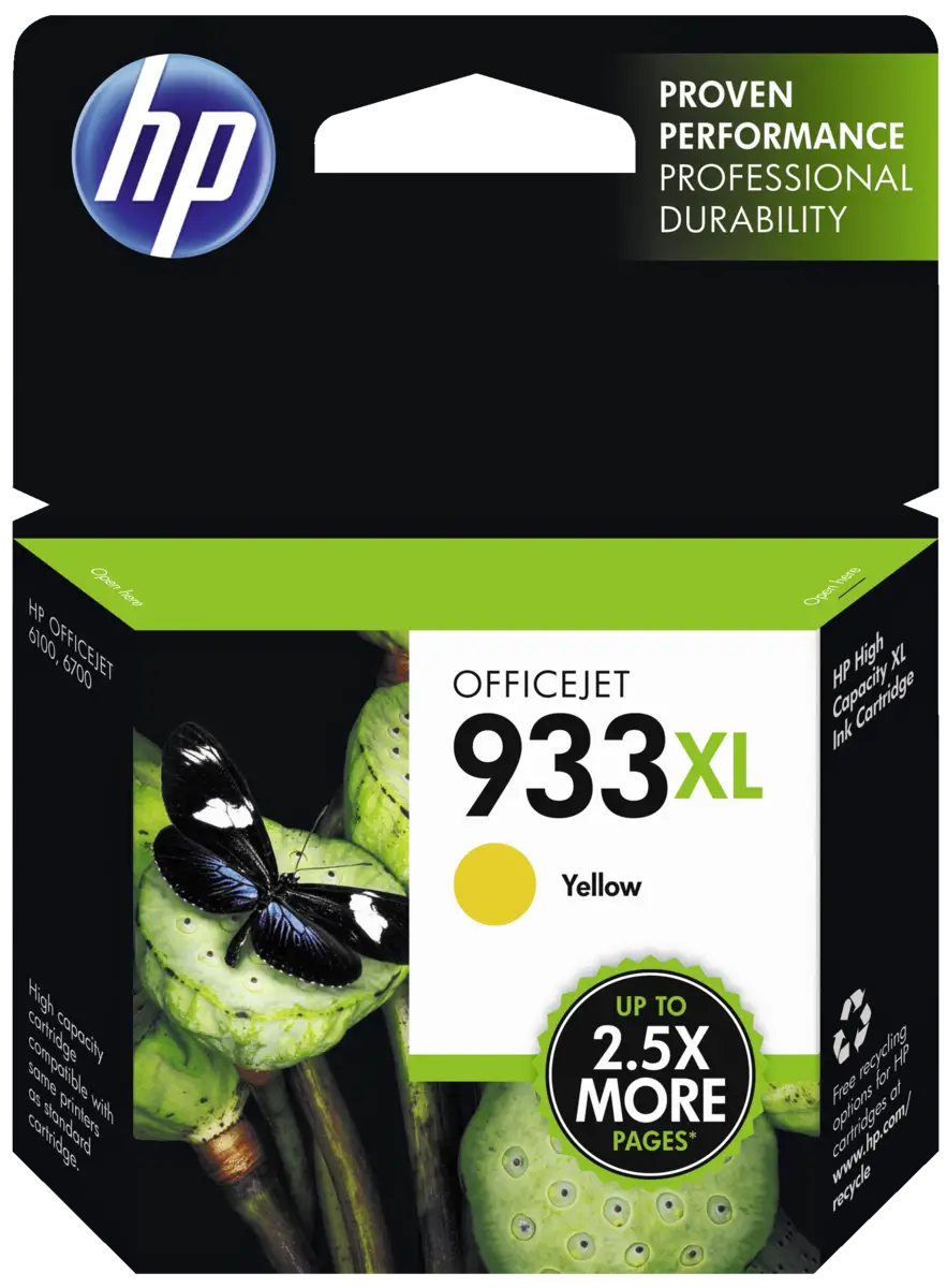 HP 933XL ink yellow