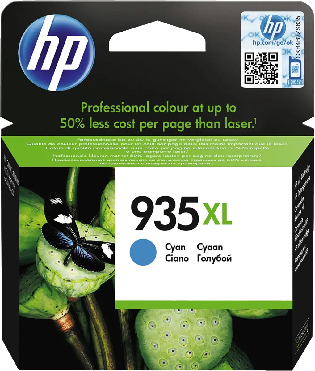 HP 935XL ink cyan