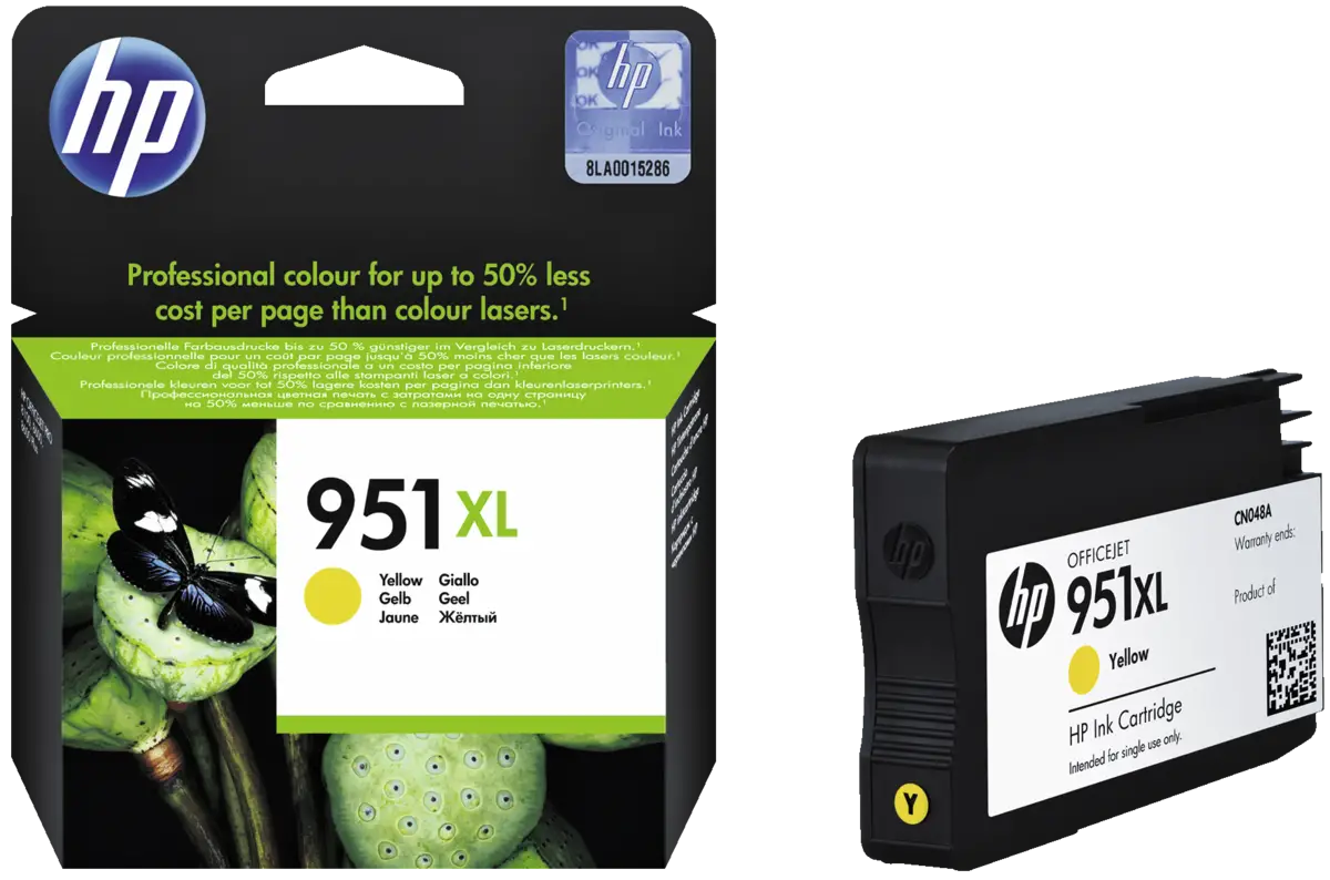 HP 951XL ink yellow