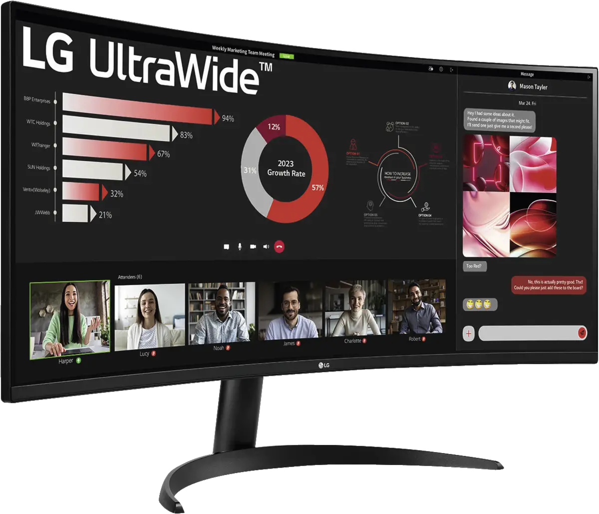 34WR50QK-B.AEU Curved UltraWide