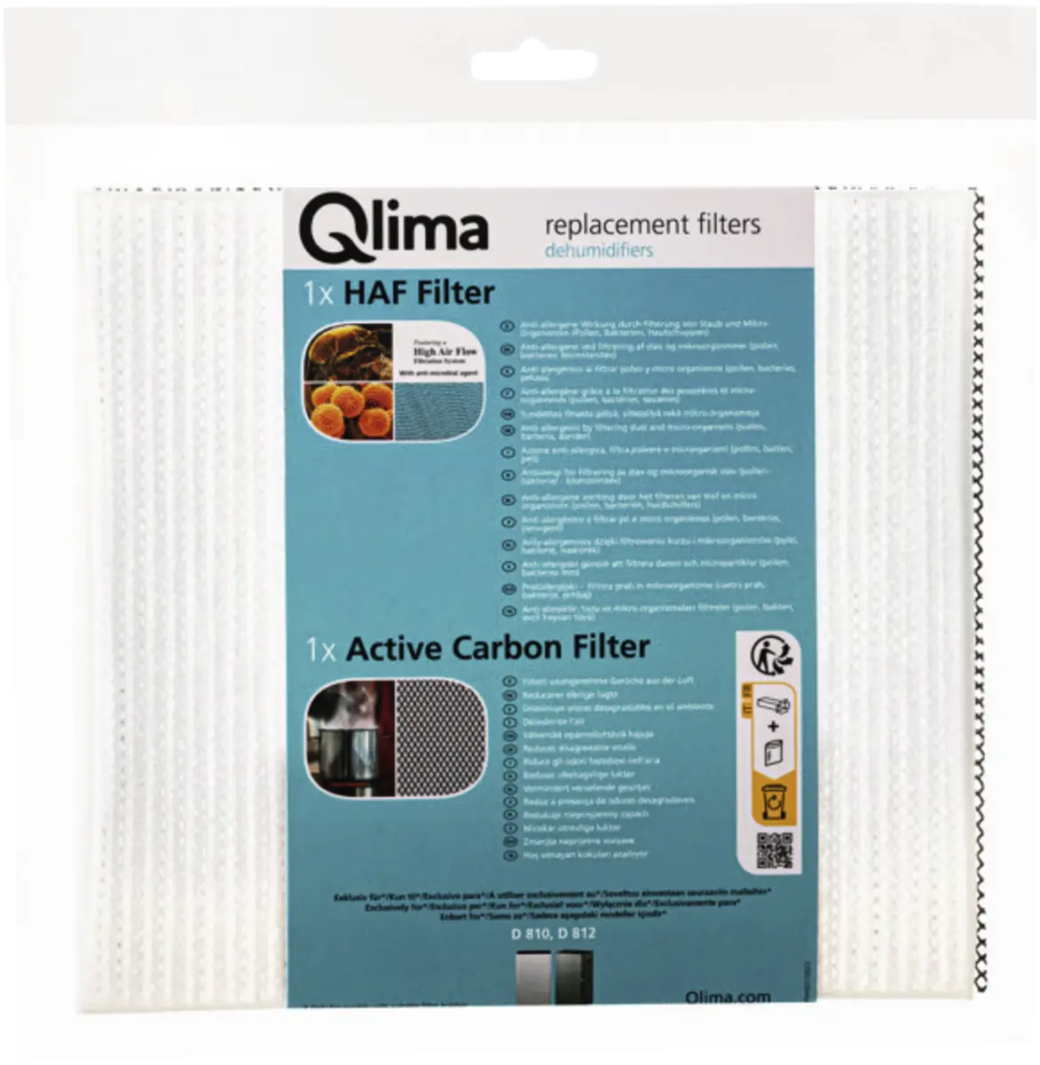 HAF en koolstoffilter (compleet) D 81x