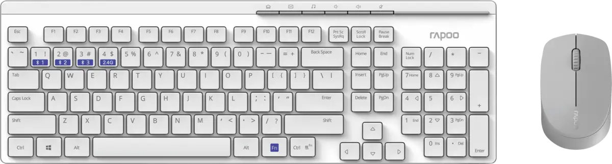 Draadloos Multi-mode Toetsenbord & Muis