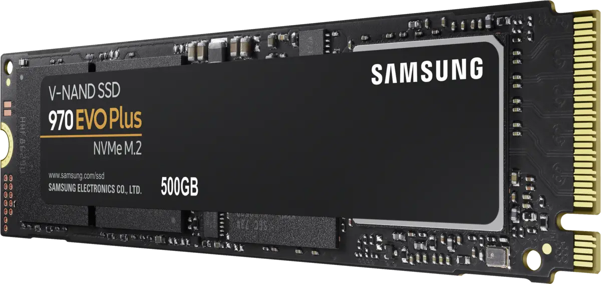 SSD 970 EVO Plus 500GB PCIe Gen3x4 M2.2280 NVMe 1.3 V-NAND