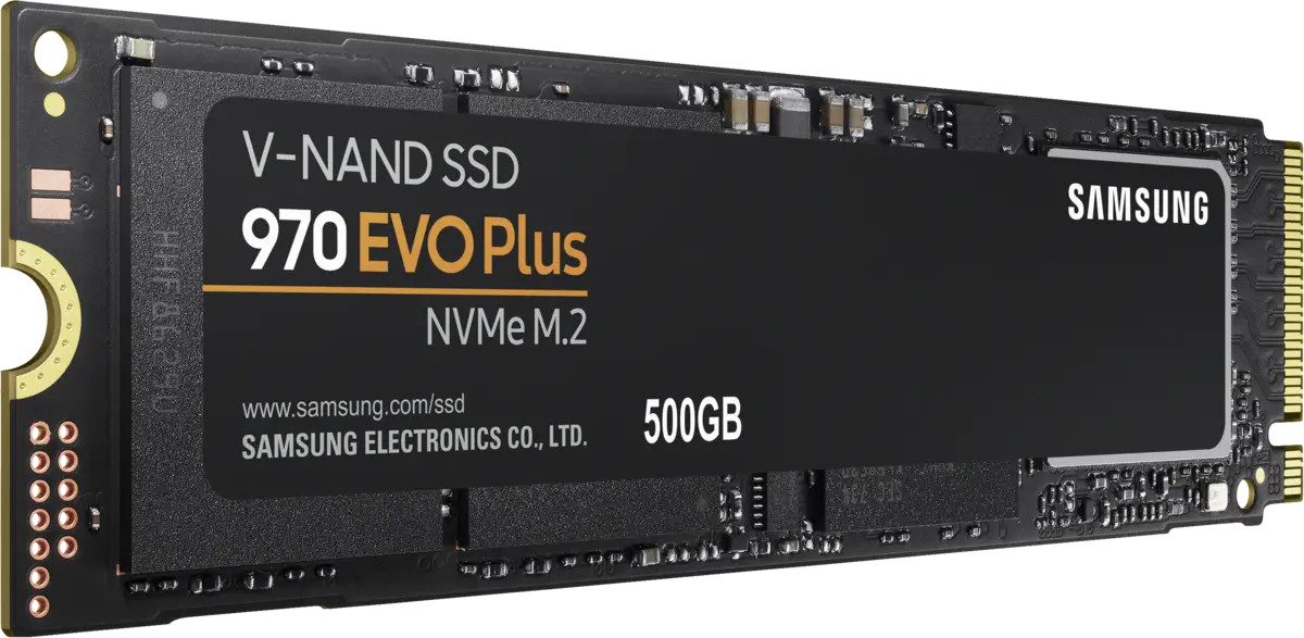 SSD 970 EVO Plus 500GB PCIe Gen3x4 M2.2280 NVMe 1.3 V-NAND