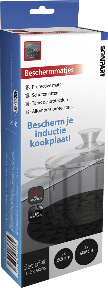 4200000400 Iinductiemat set 2x20/2x26cm