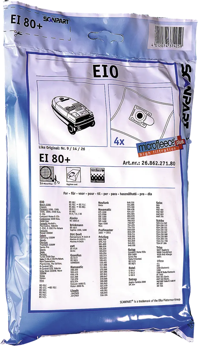 2686227180 Stofzak Ecoline TCS1400