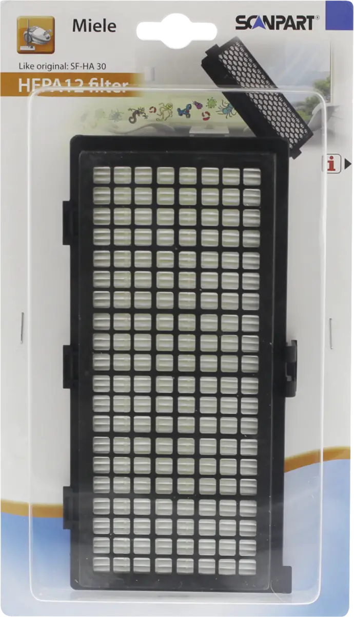 1190000200 HEPAfilter H12 (niet uitwasbaar)