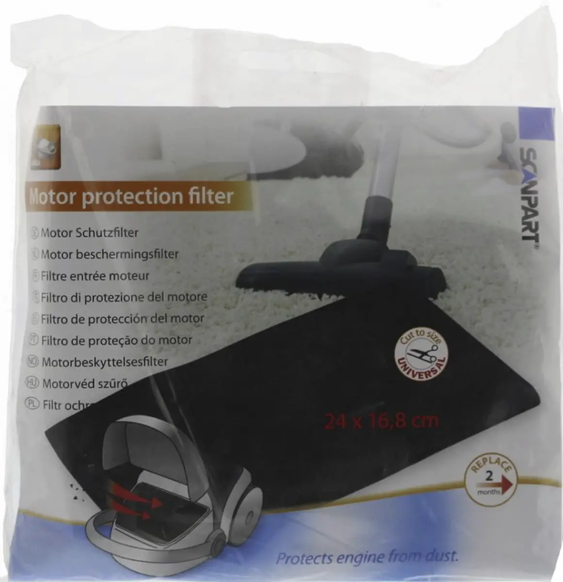 motorfilter universeel