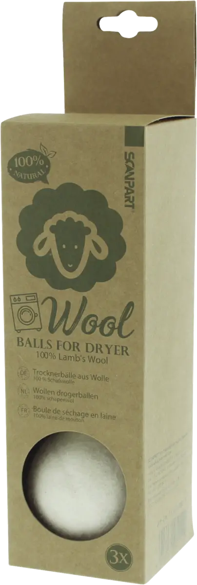 1140000013 Wasdrogerballen wol 3st