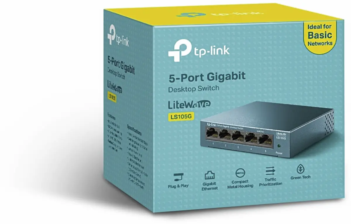 5-Port Desktop Switch LS105G