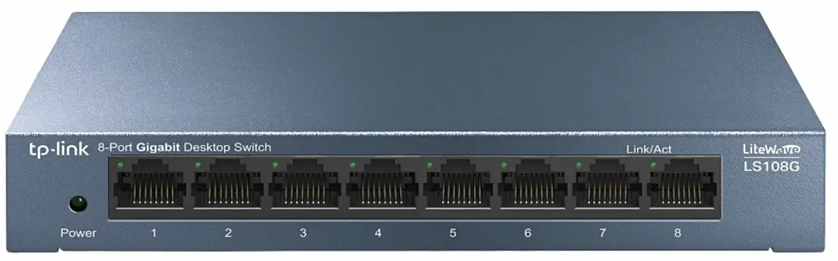 8-Port Desktop Switch LS108G