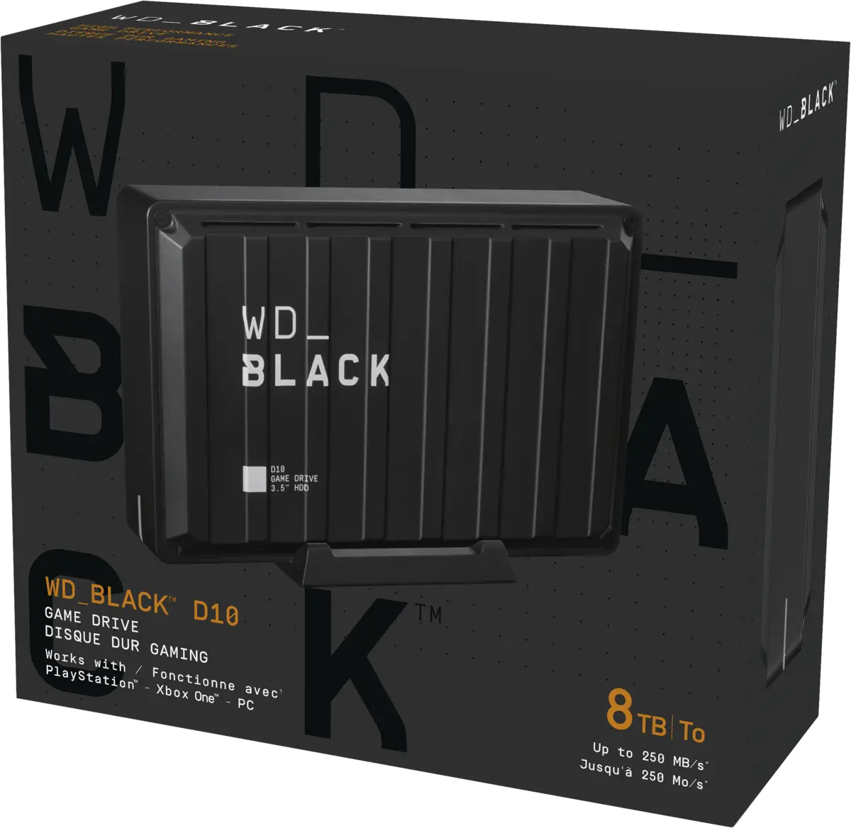 WD Black D10 8TB Game Drive