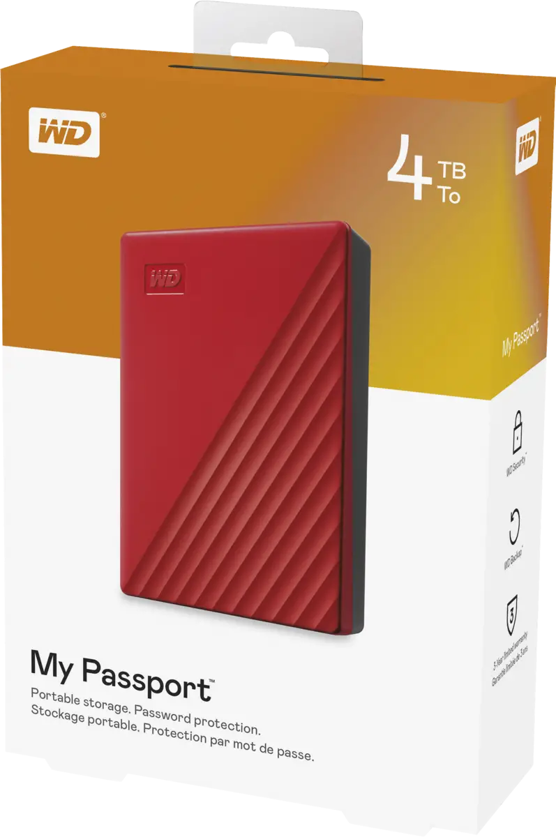 WD My Passport 4TB