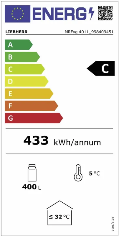 Liebherr MRFvg 4011-20 energielabel