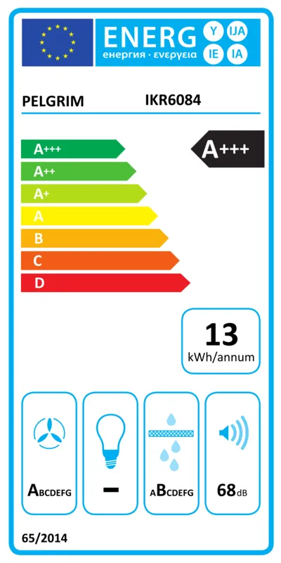Pelgrim IKR6084 energielabel