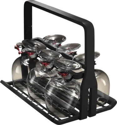 A9SZGB01 Universeel glazenrek