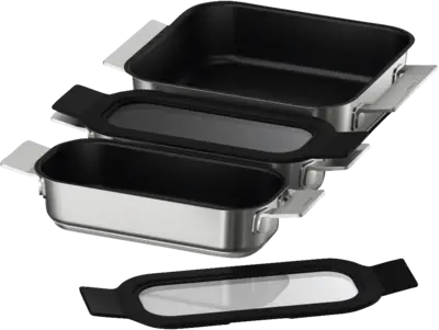 Bosch HEZ9FF030 Flex pan set, 3 stuks (2x maat S, 1x maat M)