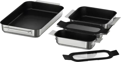 Bosch HEZ9FF040 Flex pan set, 4 stuks (2xS, 1xM, 1xL)