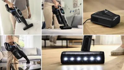 Parketborstel met ledverlichting