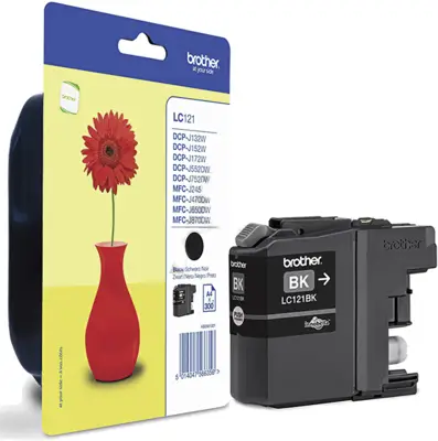 Brother LC-121BKBP Blister Black Ink (300 pages)