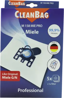 CleanBag 2682326158 Stofzak Miele G/H/N Prof.