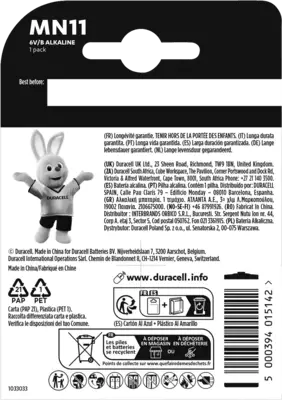 batterij alkaline security MN11