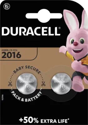 Duracell Knoopcel lith a2 2016