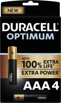 Duracell Optimum AAA 4st